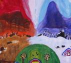 Painting of climate change Painting of climate change by Mr. Fadel Ikram, Indonesia - One of the winners of the ASEAN and SAARC drawing competition for 2011.